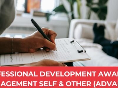 Professional Development Award in Managing Self and Others (Advanced)